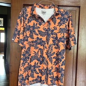 Men’s Straight Down Golf Polo Size M